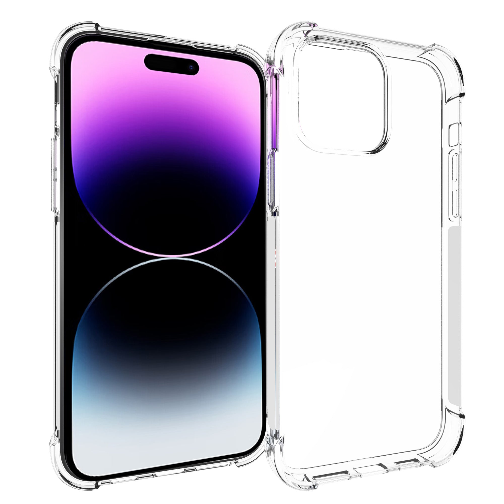 Telefoncover til iPhone 15 Pro Max Anti-Drop Klar telefonskal fire hjørne airbag fleksibelt TPU cover Telefoncover til iPhone 15 Pro Max Anti-Drop Klar telefonskal fire hjørne airbag fleksibelt TPU cover